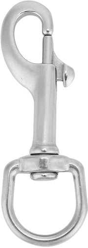 Fibbia 316 Acciaio Inossidabile - Occhio di Giro - Viti a Scatto - Accessorio da Sub - Leggero - Resistentente e Duraturo - Fibbia da Sub