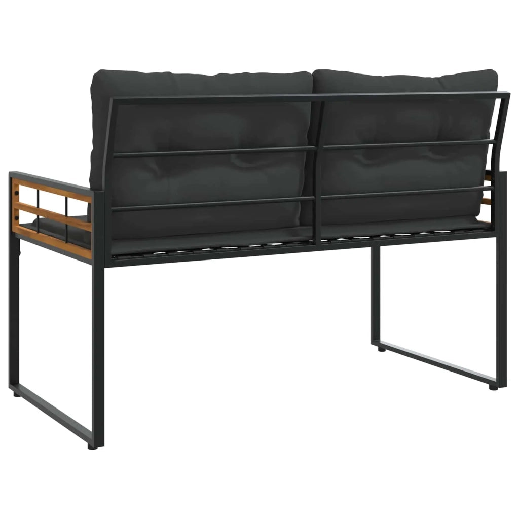 Panchetta in Legno a Strati Grigio tenue 114 x 55 x 77 cm 42026937