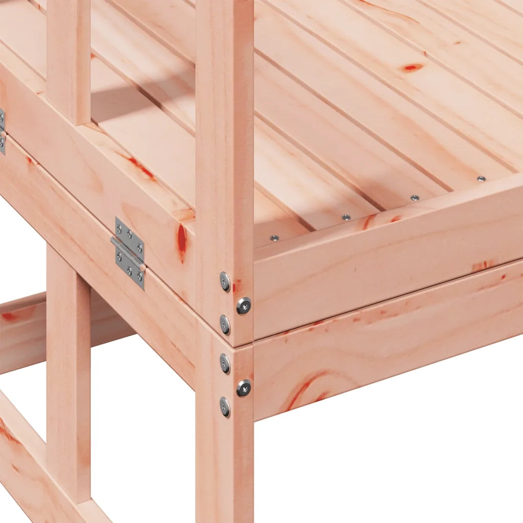 Panca Divano da Giardino Estensibile Legno Massello di Douglas 832613