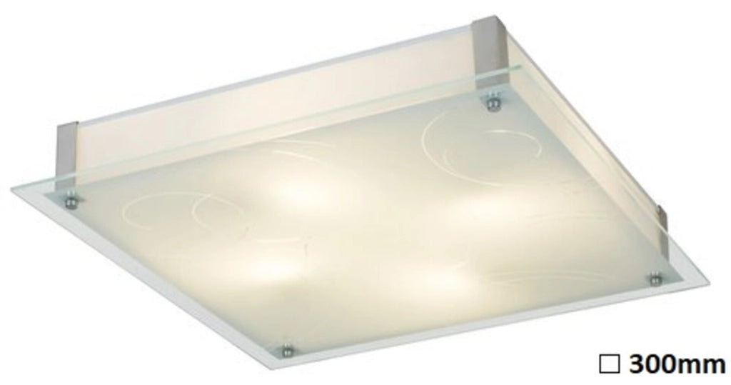 Plafoniera LED quadrata 30x30 12W bianca Rabalux Dena