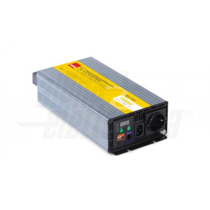 Inverter KX1500/24 Onda pura 1500W Ingresso: 24Vdc, Uscita: 230Vac - con bypass 230V
