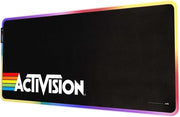 Panno da Scrivania RGB con Illuminazione Gaming LED con Base Antiscivolo - 90x40 cm