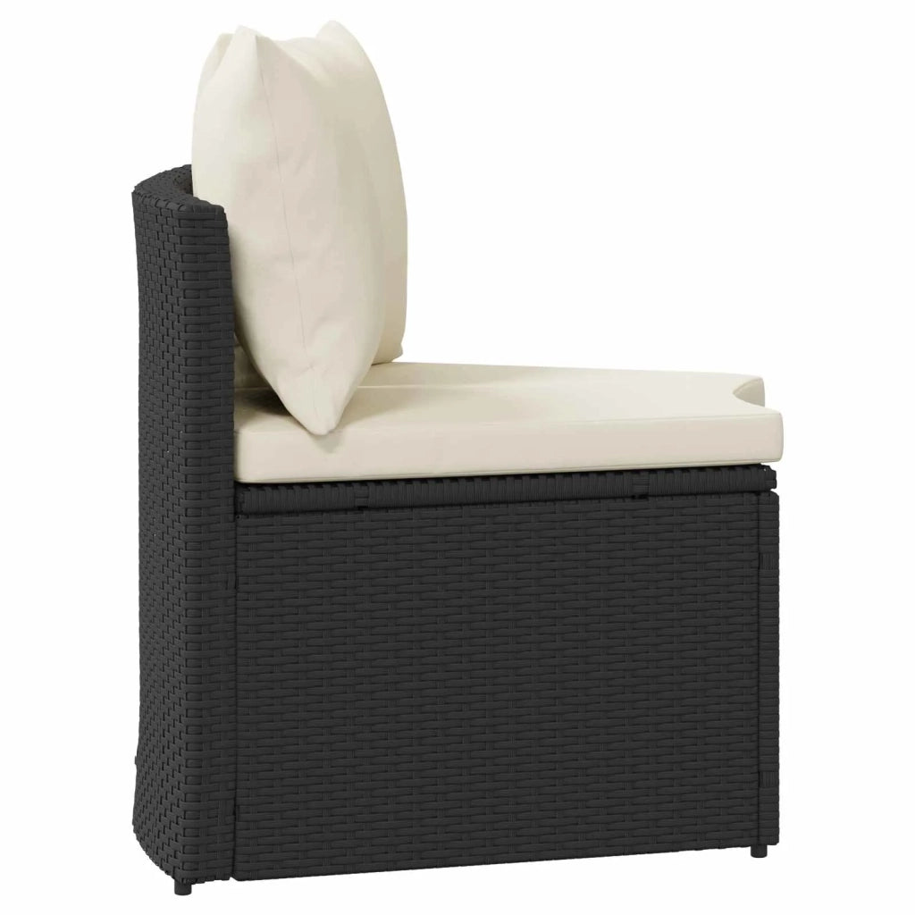 Set di divani 2 pcs Nero