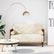Divano Divanetto con Cuscini Bolster 110 cm Lino