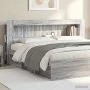 Testata del letto Grigio Sonoma Legno ingegnerizzato 8001297