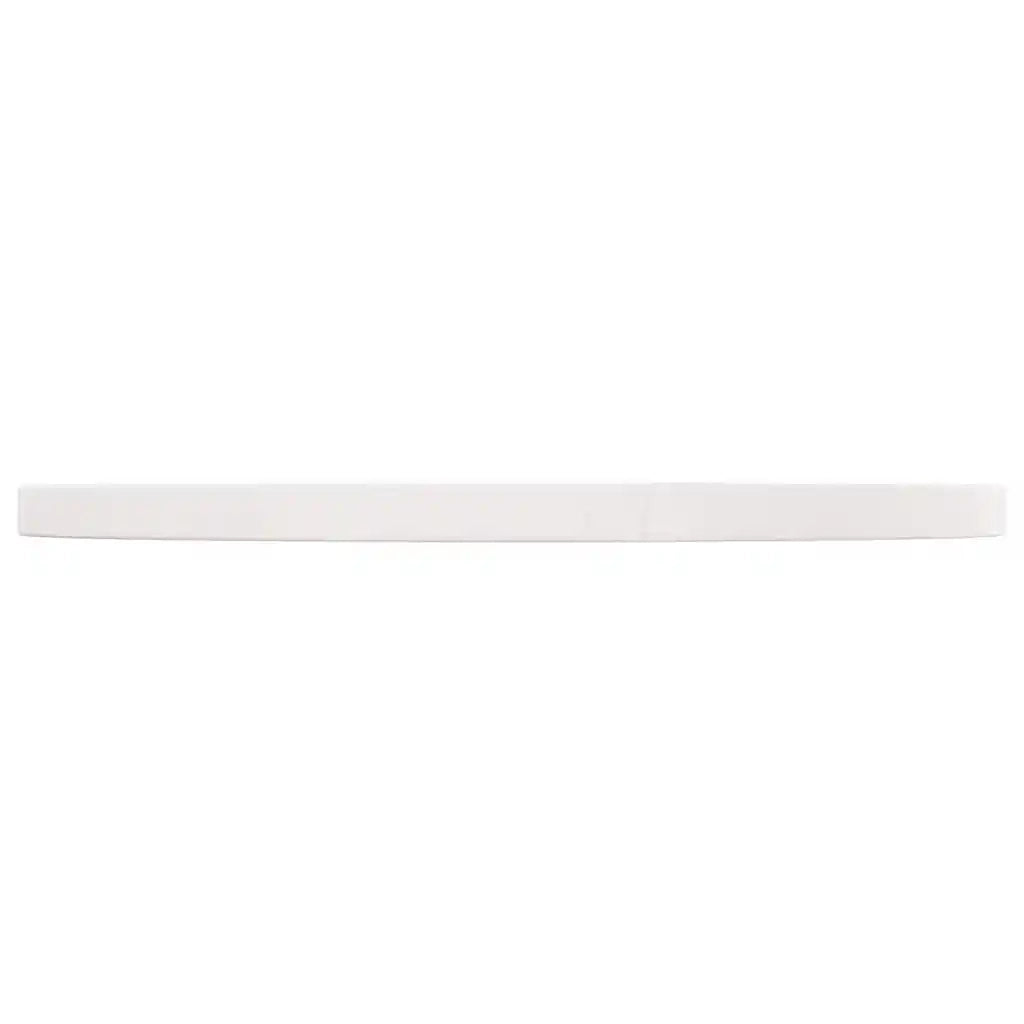 Piano Tavolo Bianco Ã˜50x2,5 cm in Legno Massello di Pinocod mxl 73384