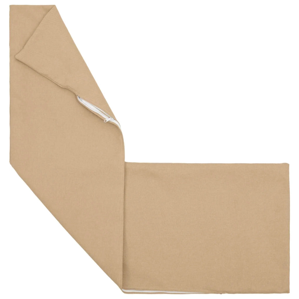 Cuscino con cuscino HEERLEN 2 pz Crema Tessuto 926084