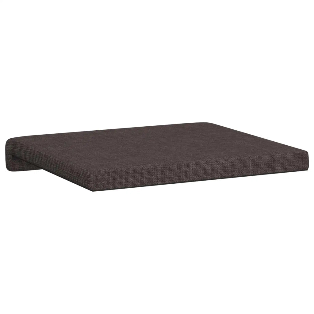 Cuscino per panchina 2 pcs Tessuto Marrone Scuro 42043012