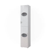 Vicco Armadio per la biancheria Bianco 32 x 192 cm