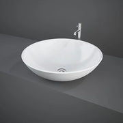 Lavabo da appoggio tondo 45,5x16 cm a ciotola Rak modello Diana