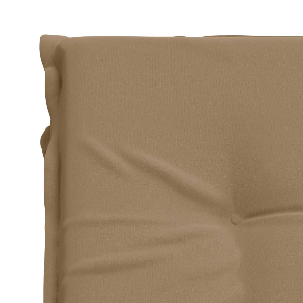 Cuscino per Lettino GEMERT 100% Poliestere Tortora 947424