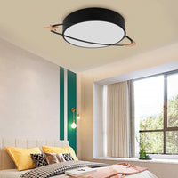 Lampada Plafoniere Moon Black App866-c