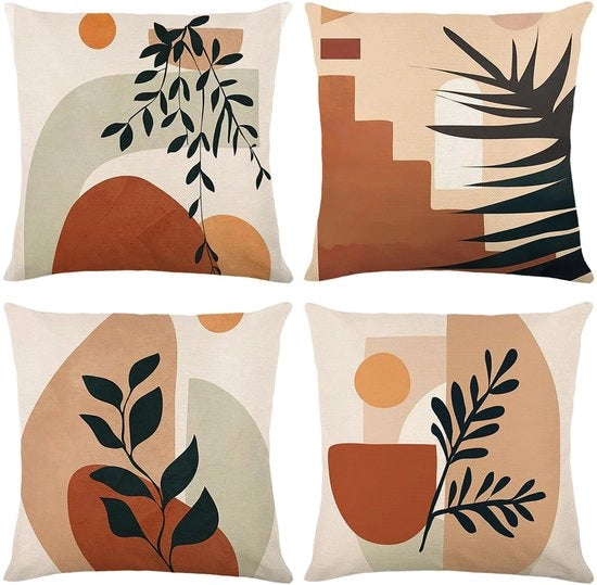 Cuscini Decorativi con Slittura Invisibile - Design Unico - Dimensioni 45 x 45 cm - Adatti per Interno e Esterno