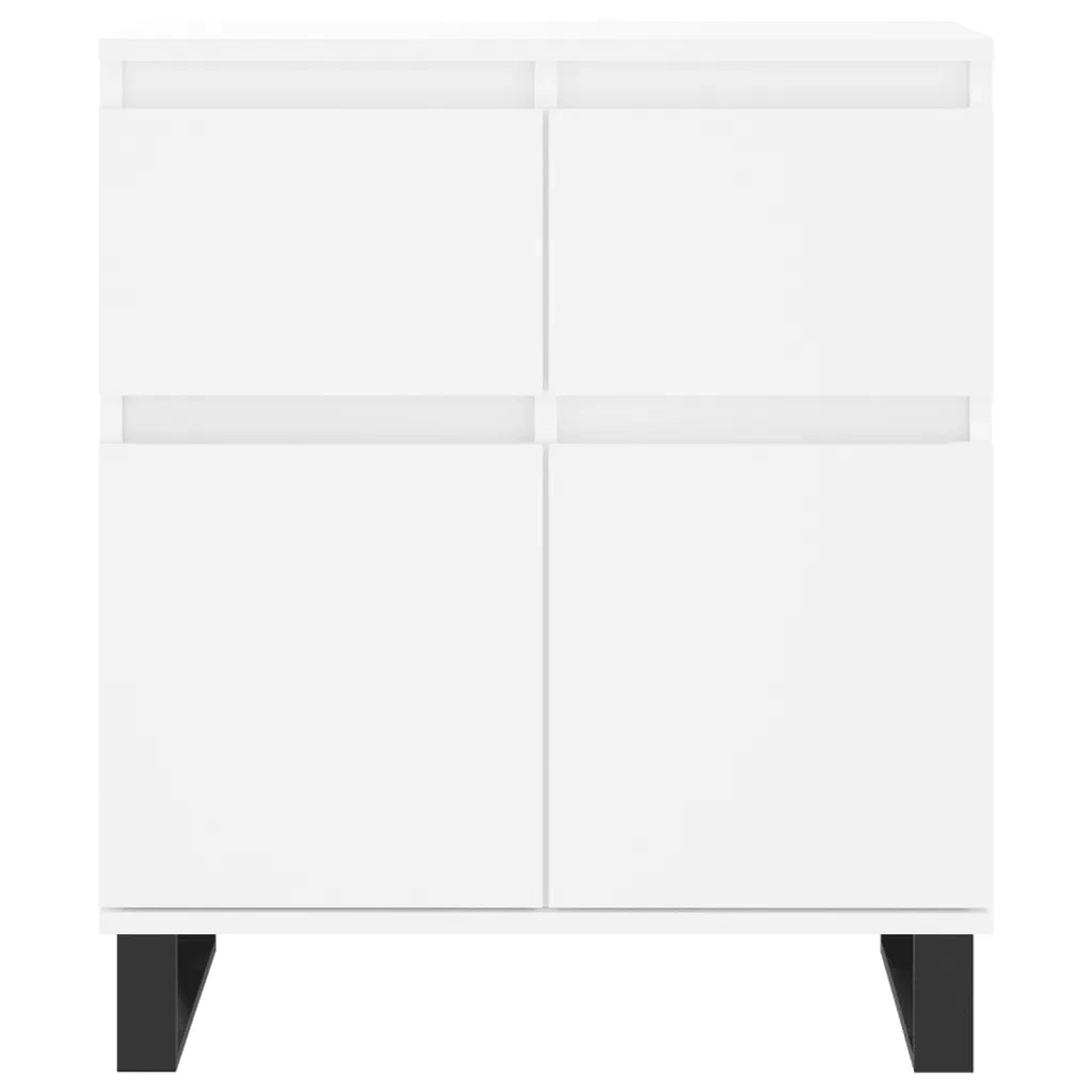 Credenza | Madia | Buffet da pranzo | Armadio da pranzo Bianca 60x35x70 cm in Legno Multistrato