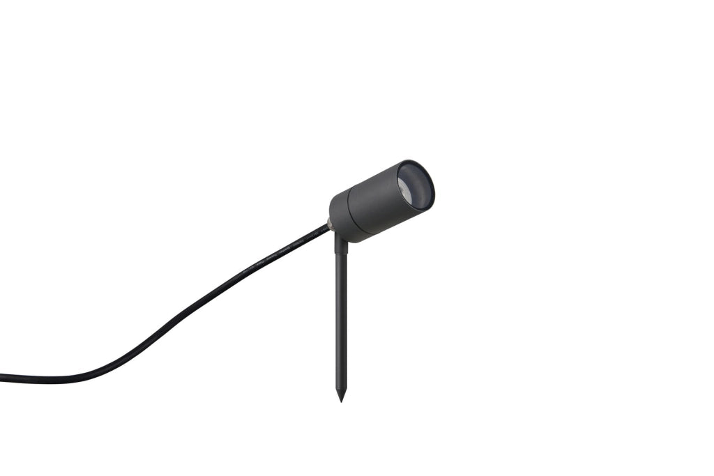 Faretto da giardino a picchetto PURUS 1xGU10 nero IP65