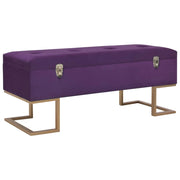 Panca panca con vano portaoggetti 105 cm velluto viola 02_0010749