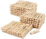 400 picchetti di legno per stiratura - ecologico - legno naturale - tenaglie - 6 cm - 12 x 60 mm