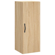 Armadietto a Muro | Mobile a Parete Rovere Sonoma 34,5x34x90 cm Legno Multistrato