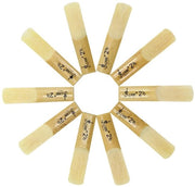 Bamboe Bladeri Saxofono 10 pz - Saxofono Riet 2,5 mm - Rimpiazzabile - Bamboe di Alta Qualità - Eccellente Qualità Acustica - Finissaggio di Alta Qualità - Saxofono Riet