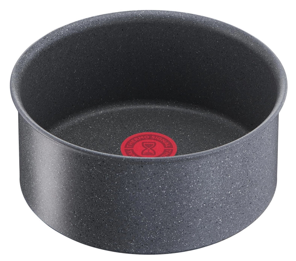 Lagostina Ingenio Mineralis, Casseruola, Antiaderente, Manico rimovibile, Induzione e gas, 16 cm
