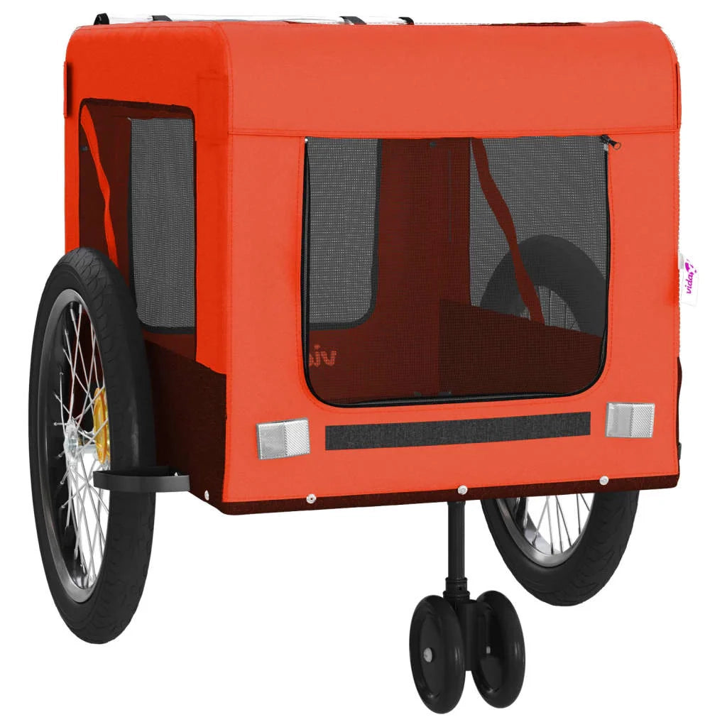 Rimorchio/carrello per animali domestici arancione 02_0044339