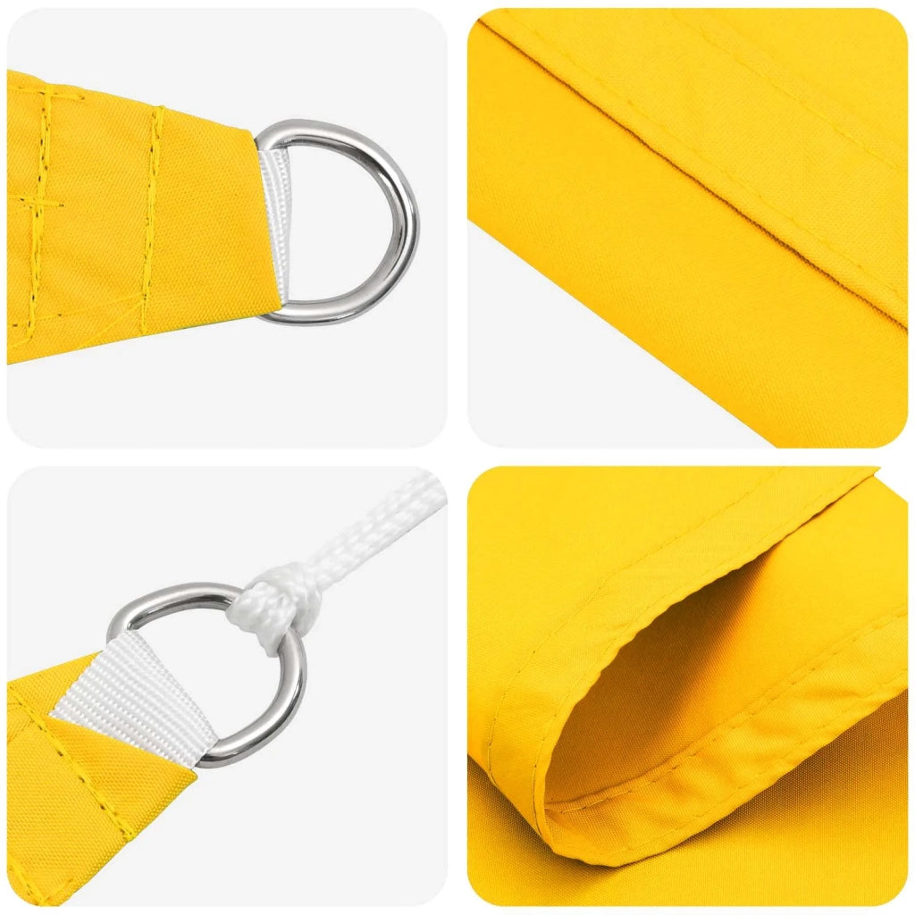 Vela da ombra solare Giallo 6 x 2 m 100% Poliestere Oxford