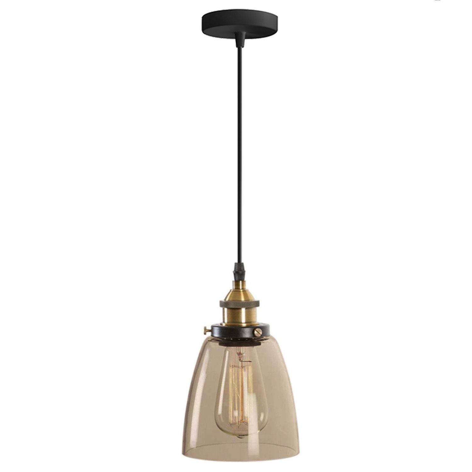 Lampada Da Soffitto Pensile Di Vetro Verto D APP049-1CP