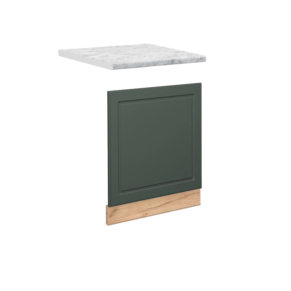 Pannello frontale Fame-Line Verde-oro rustico/Rovere dorato 60 cm, PL Marmo Vicco
