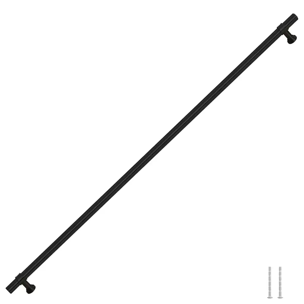 Maniglie per Mobili 5 pz Nere 480mm in Acciaio Inox CFW1033197