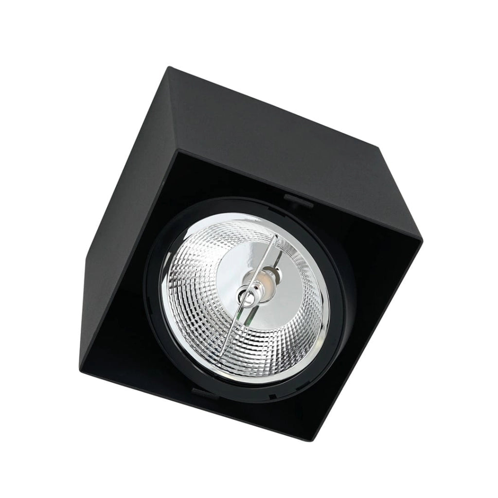 Plafoniera spot Milagro Plaza ML4744 GU10 40W nera