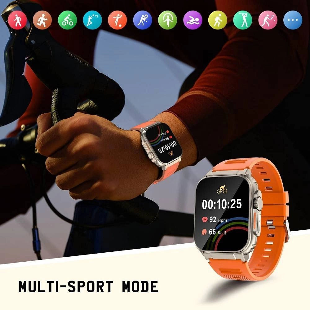 Trade Shop - Smartwatch Orologio Serie Ultra Pro Fitness Tracker Sportivo Z66 Pro Max X8 4g -