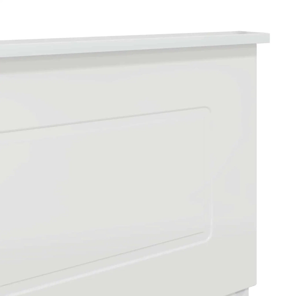 Testiera Bianco Lucido Legno multistrato 888324