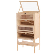 Casetta per criceti e piccoli roditori a pi¨´ livelli ¨C zephmum ¨C 60x40x120 cm