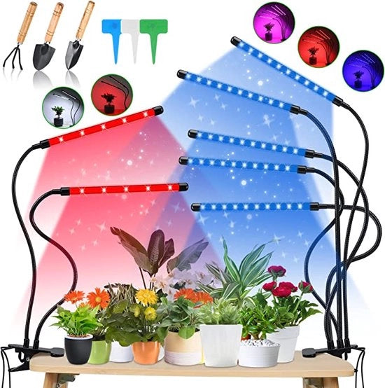 Luce per piante / Luce per crescita delle piante / [Classe di efficienza energetica A+++] - UNA PIANTA PIÙ SALVA / Luce LED indoor efficiente
