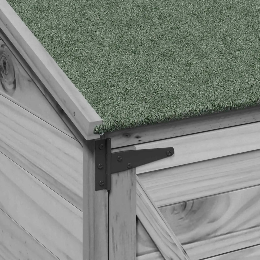 Capanno da Giardino Grigio 106 x 56 x 176,5 cm 42033482