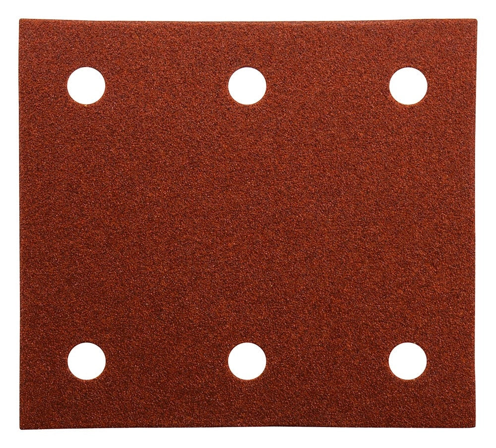 FOGLI DI CARTA ABRASIVA MAKITA 114X102mm GRANA 100, 10 PEZZI - P-33118