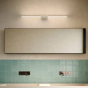 Brilliant Lampada da Parete o Soffitto a LED, Design Lineare in Cromo Lucido, Diffusore Cilindrico in Policarbonato, Altezza 126.2 cm, 12W, IP20