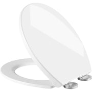 Xuxrus sedile wc universale a forma di o, sedile wc con abbassam
