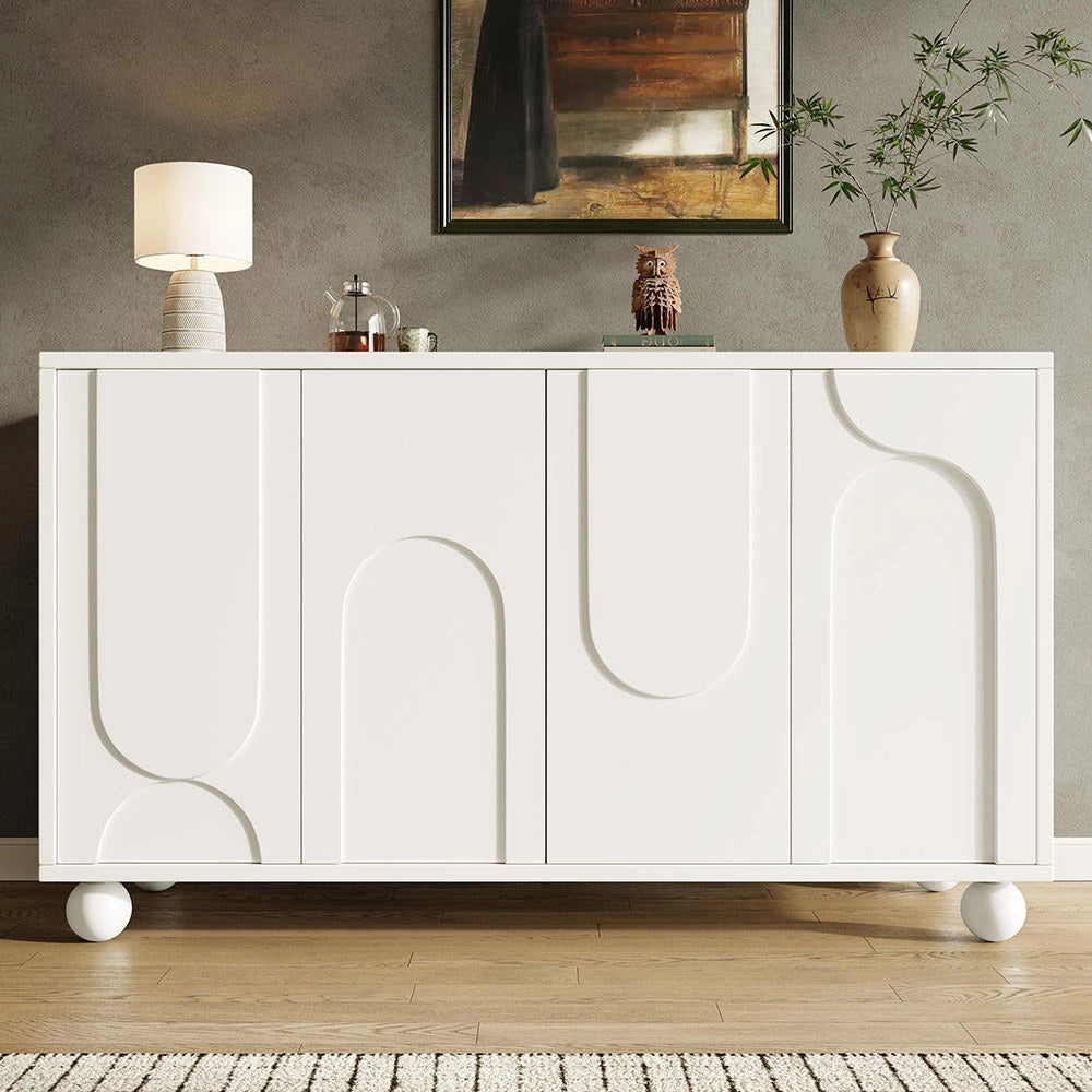 Armadio - Xylo - 120??35??71 cm - Moderno Bianco con Ripiano Regolabile