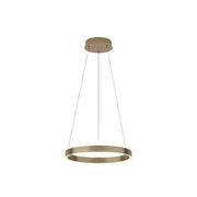 Lampada sospensione rotonda LED Ø40 ottone Maytoni Rim
