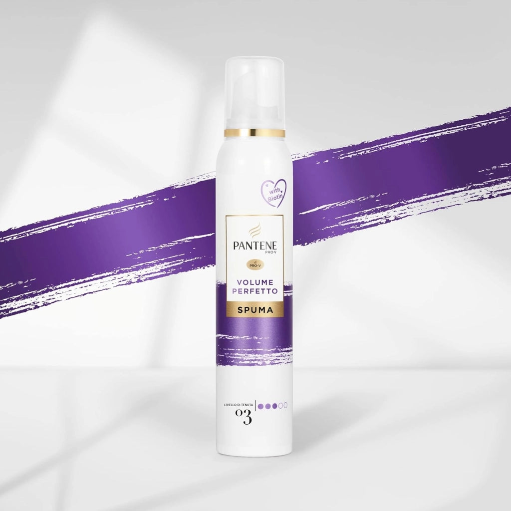 PANTENE PRO-V SPUMA VOLUME PERFETTO 200 ML NUTRIENTE CON BIOTINA N3