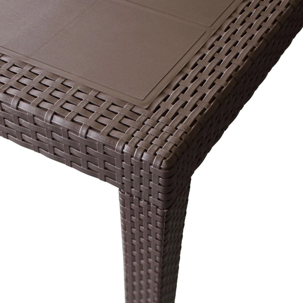 Tavolo Queen Cm 150÷220 x 90X72 H Colore Testa di Moro
