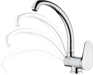 Rubinetto per lavello con bocca alta girevole tipo lusso - serie class line