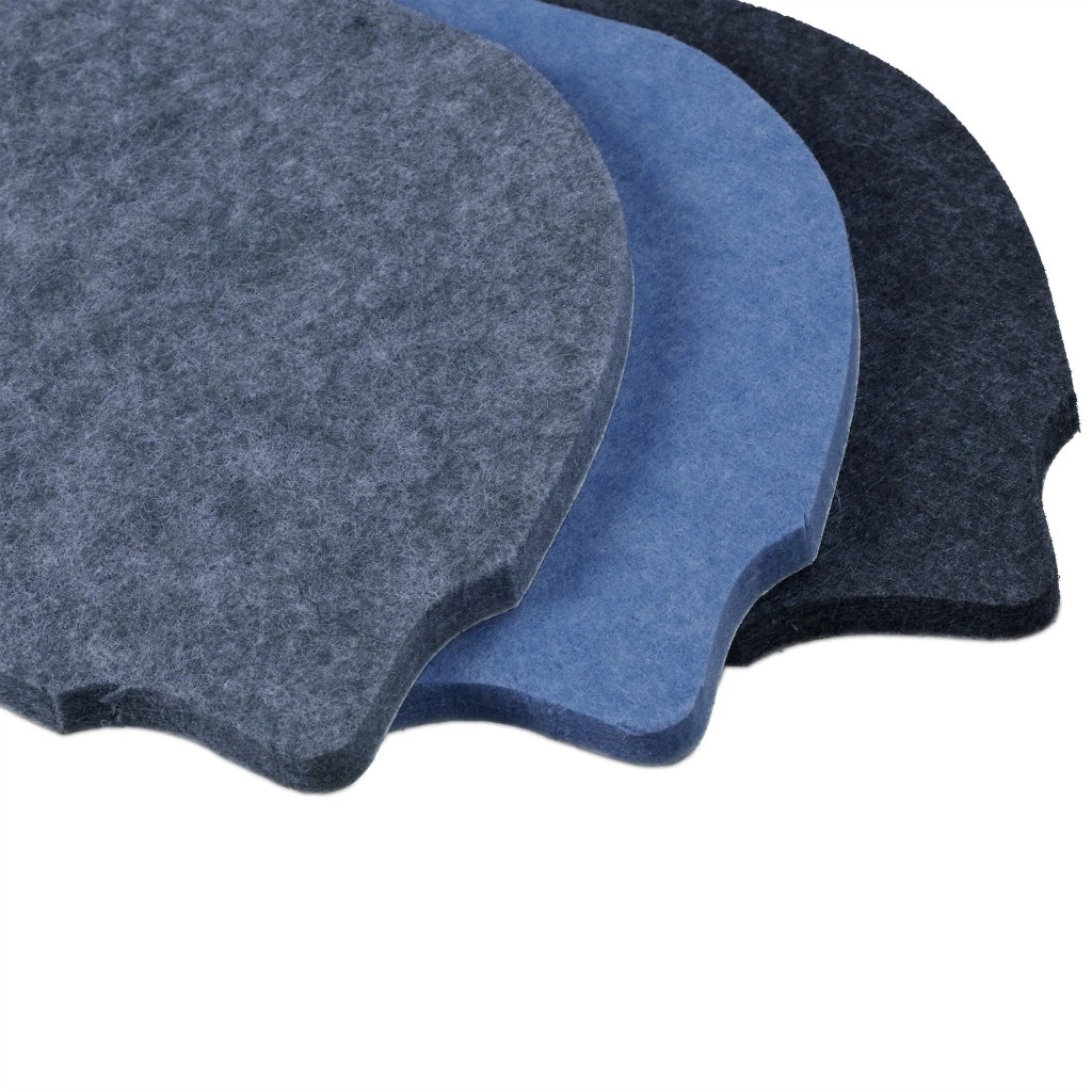 Set di 6 note adesive decorative a forma di pesce da ufficio 15 x 10 cm in plastica multicolore 13_0013990
