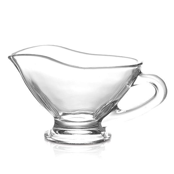 Salsiera olio aceto in vetro grande 300 ml con manico