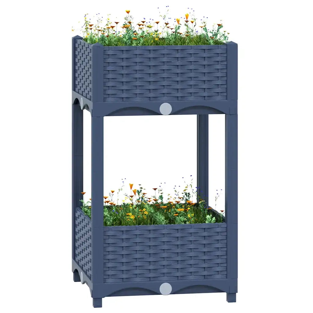 Fioriera Rialzata 40x40x71 cm in Polipropilene 310405