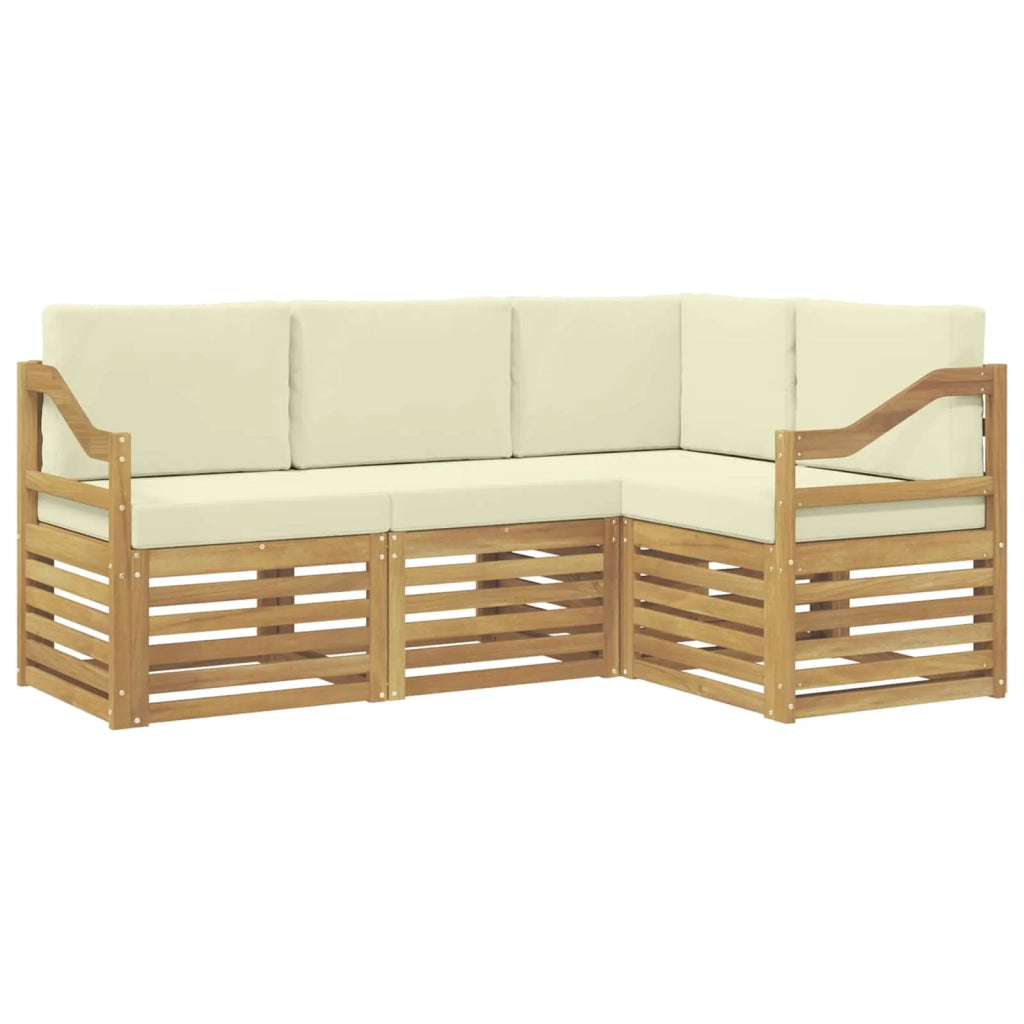 Set divani Legno di Acacia Massello