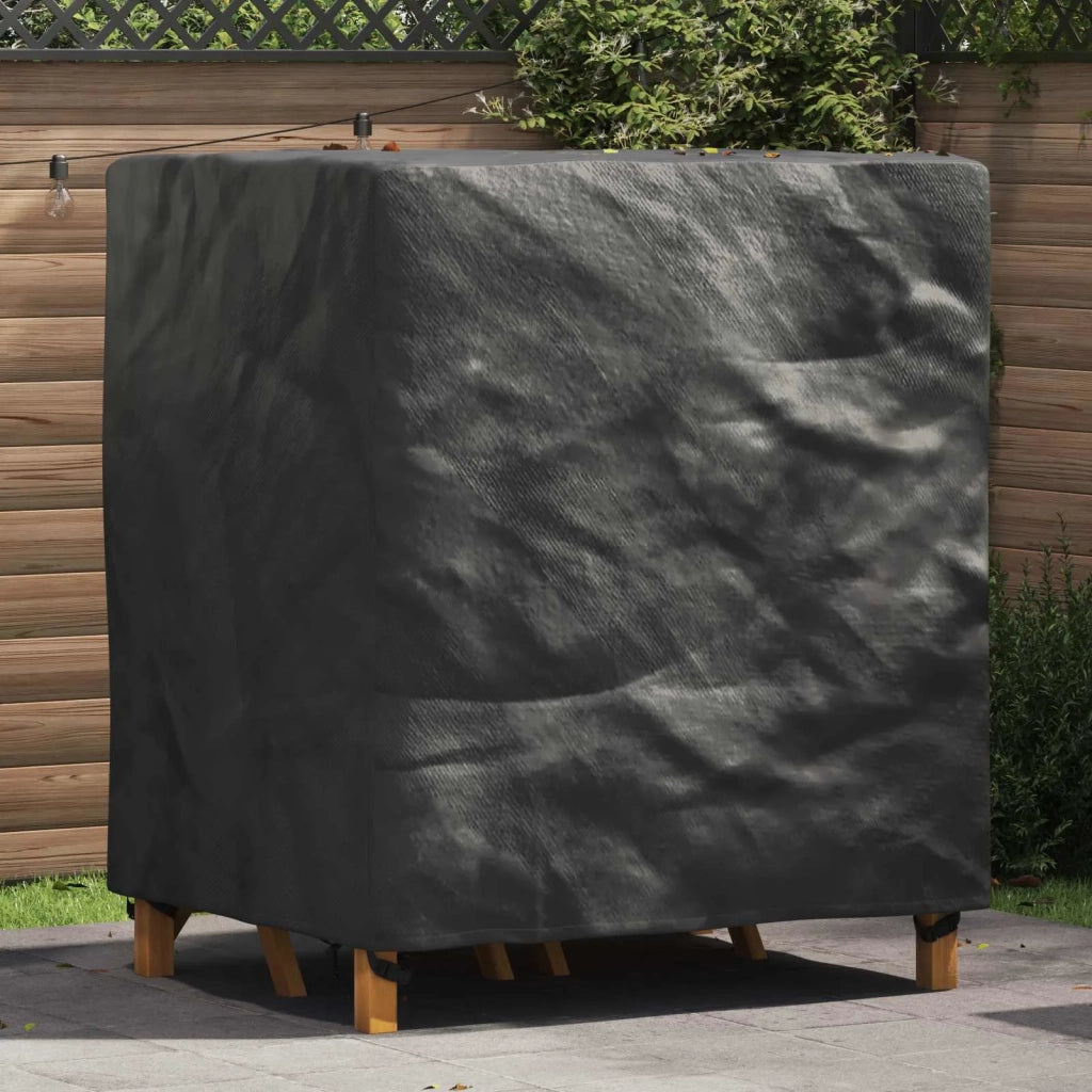 Copertura per mobili Tinta unita Nero 116 x 100 x 120 cm 210D 4105711