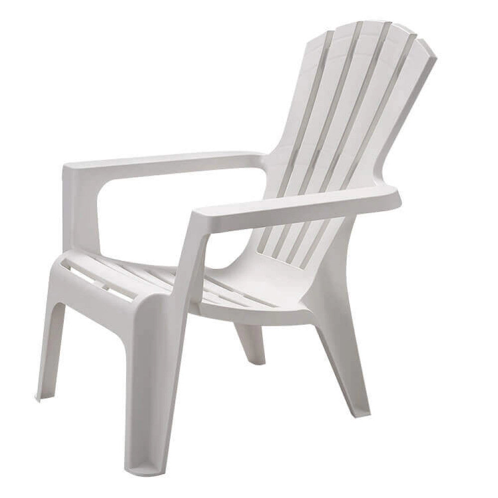 Poltrona Maryland 73x80x88 h cm in Polipropilene Bianco
