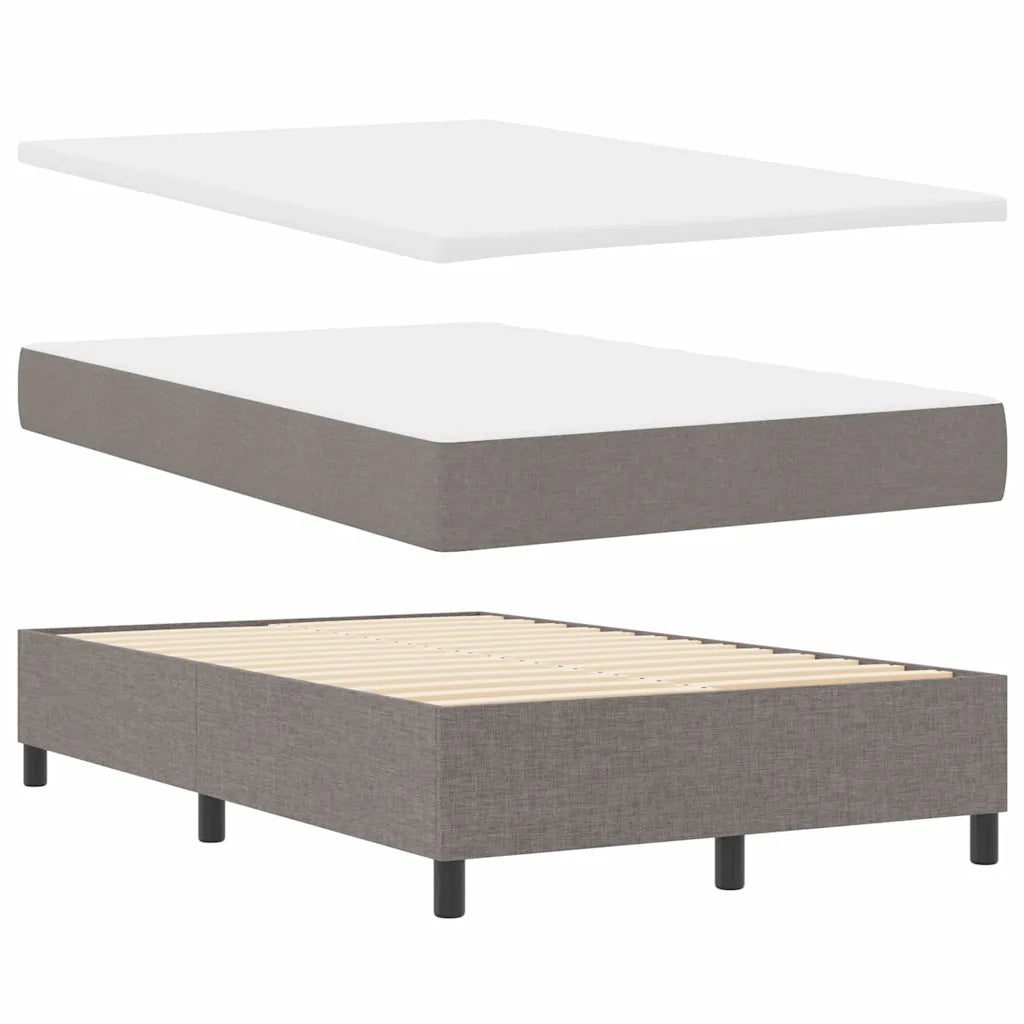 Letto a molle con testiera Talpa 120 x 190 cm Tessuto 3344132
